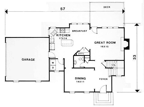 Colonial Level One of Plan 45818