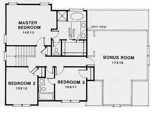 Colonial Level Two of Plan 45820