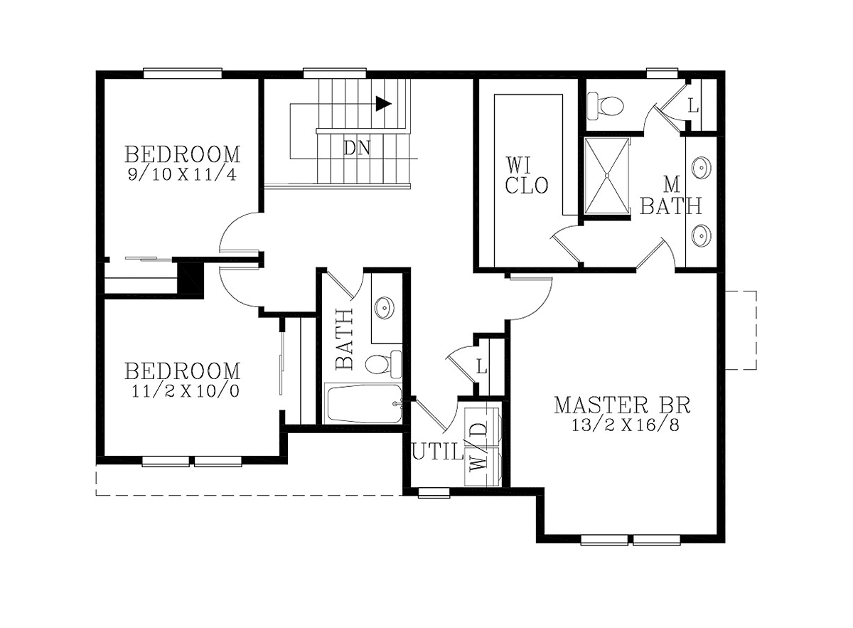 House Plan 46286 Level Two