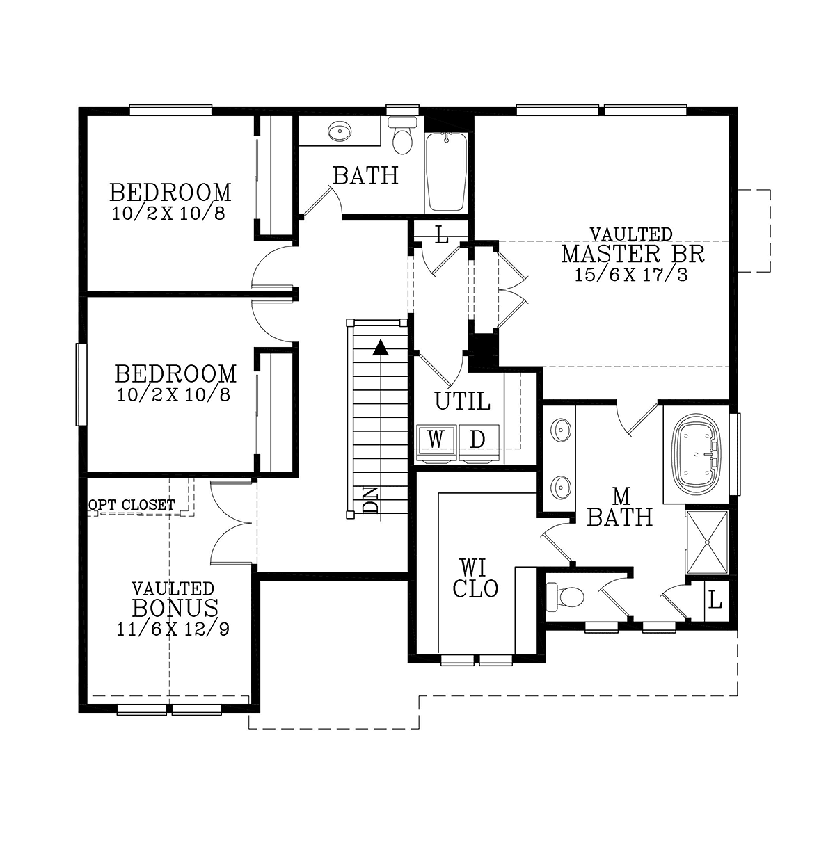 Cape Cod Coastal European New American Style Traditional Level Two of Plan 46290