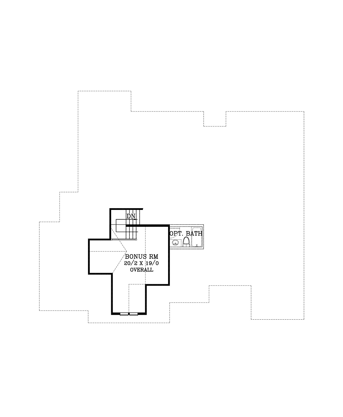House Plan 46293 Level Two
