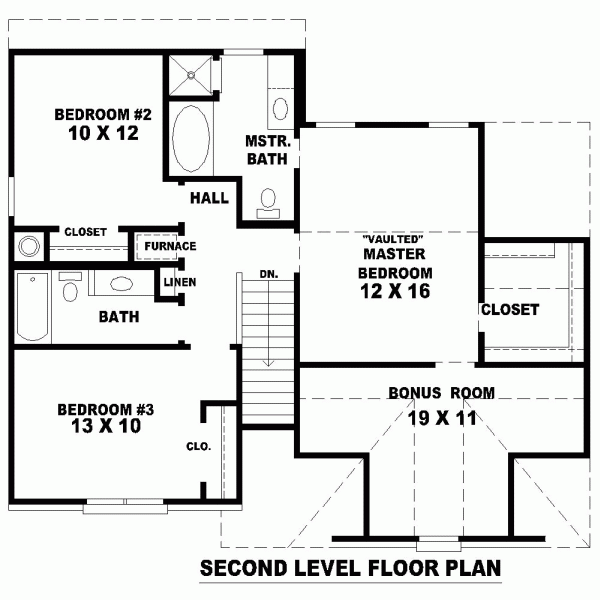 Traditional Level Two of Plan 46305