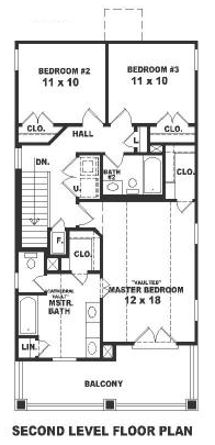 Colonial Narrow Lot Level Two of Plan 46317