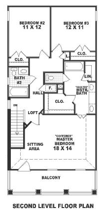 Colonial Narrow Lot Level Two of Plan 46320