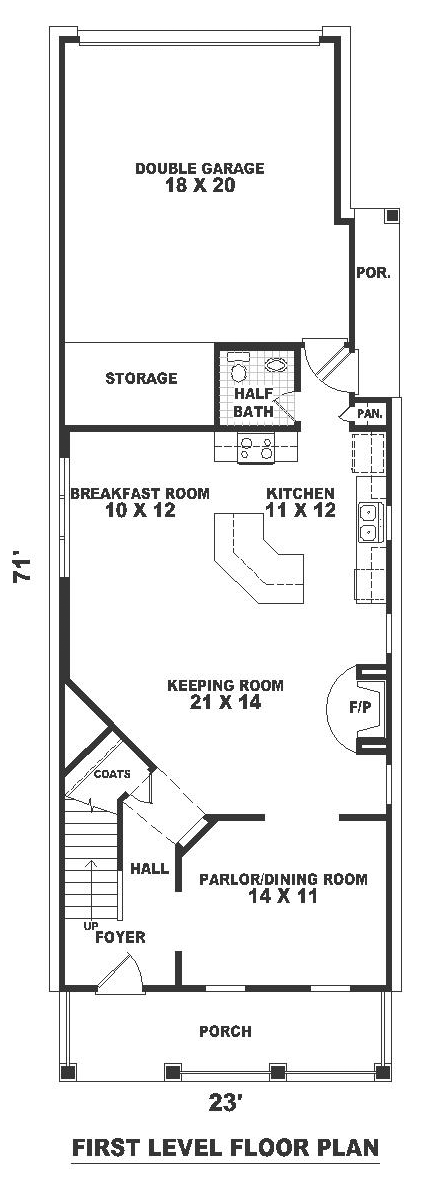Colonial Level One of Plan 46325