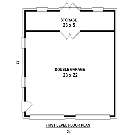 First Level Plan
