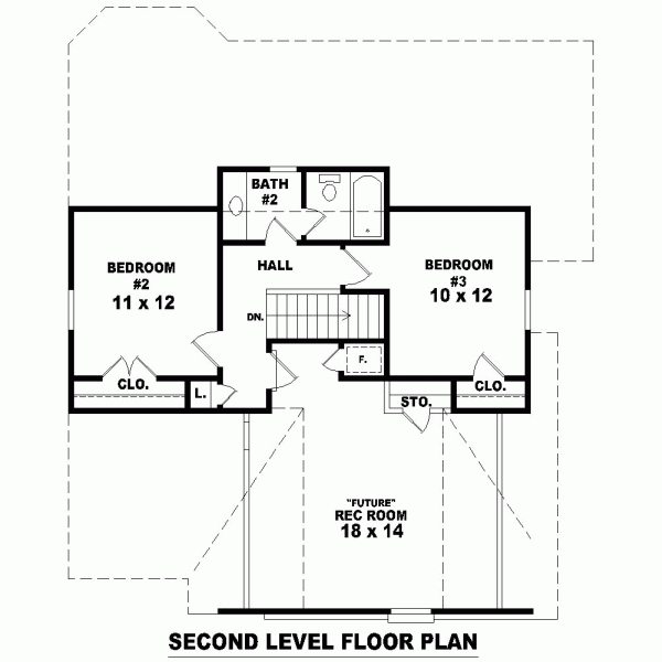 Narrow Lot Level Two of Plan 46350
