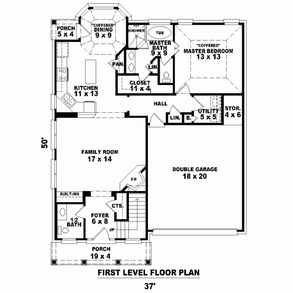 Narrow Lot Level One of Plan 46351