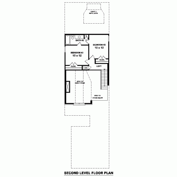 Narrow Lot Level Two of Plan 46360