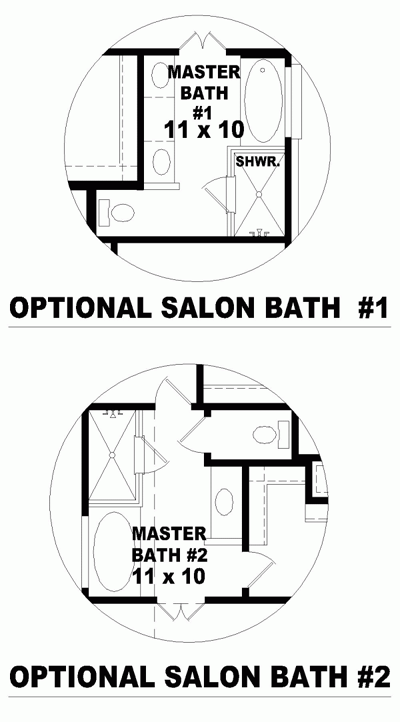 Narrow Lot Alternate Level One of Plan 46369