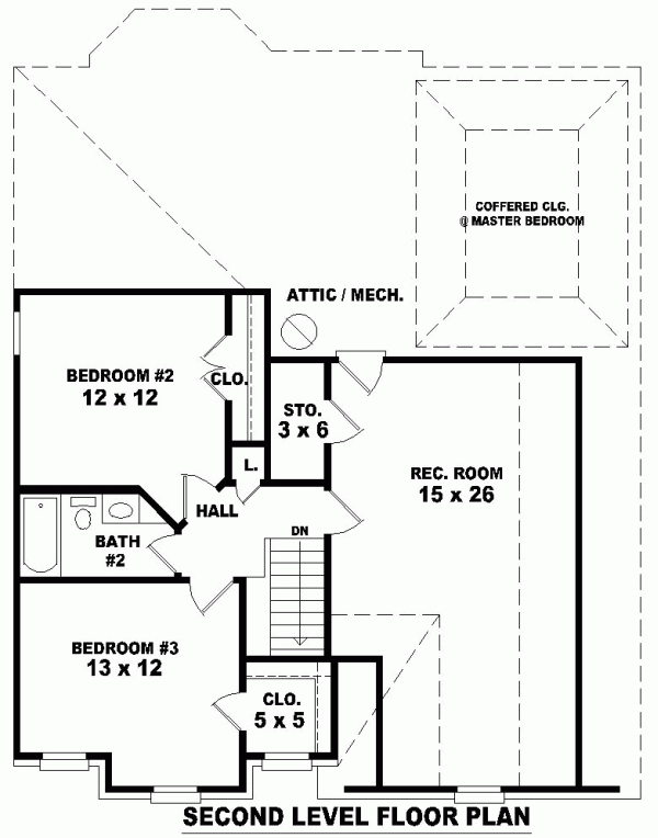 European Narrow Lot Level Two of Plan 46388