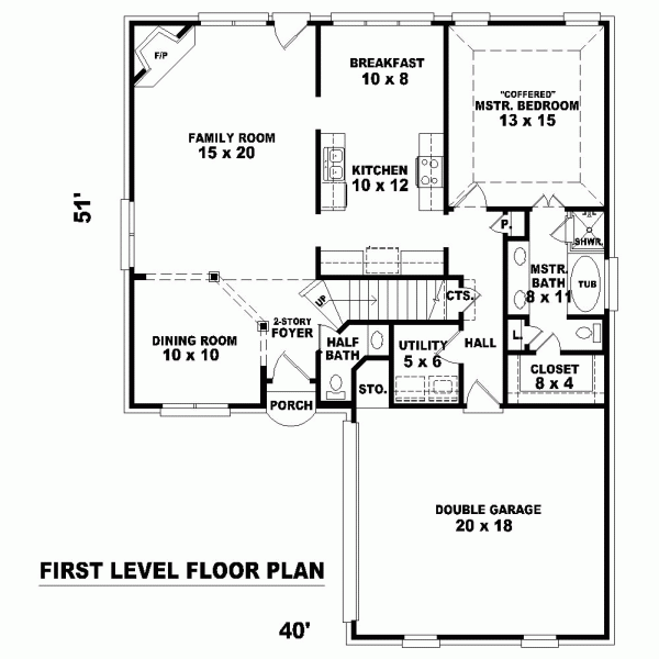 Narrow Lot Level One of Plan 46409