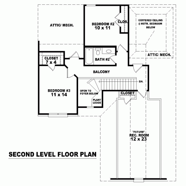 Narrow Lot Level Two of Plan 46409