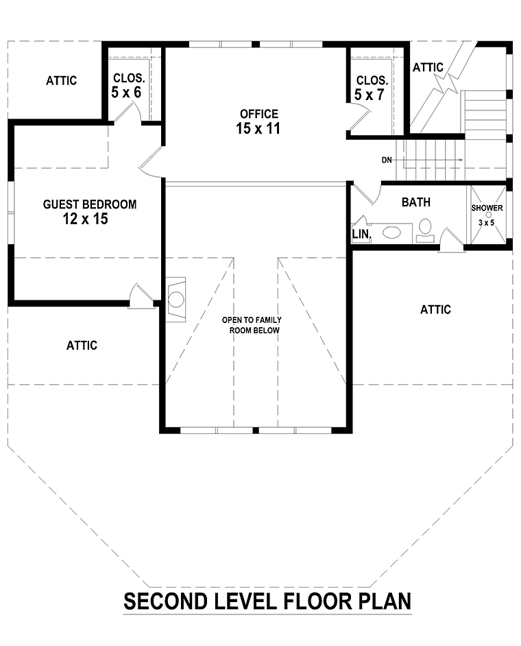 Contemporary Level Two of Plan 46410