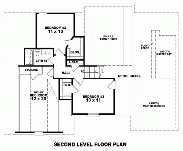 Traditional Level Two of Plan 46448