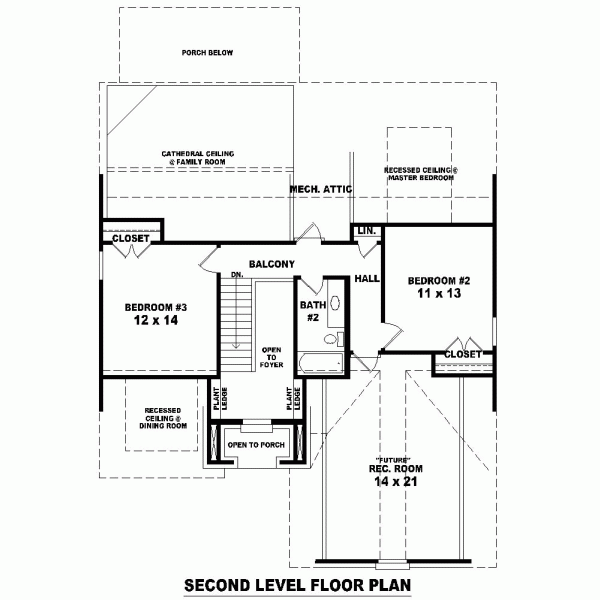  Level Two of Plan 46462