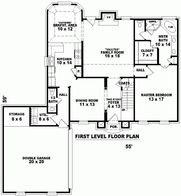 Colonial Level One of Plan 46465