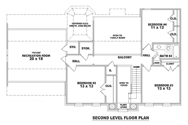 Traditional Level Two of Plan 46469