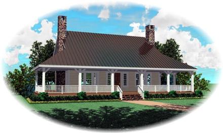 House Plan 46478 Elevation