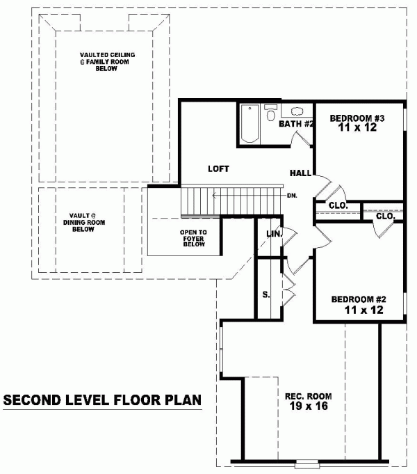 Traditional Level Two of Plan 46496