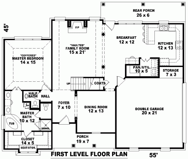 Traditional Level One of Plan 46503