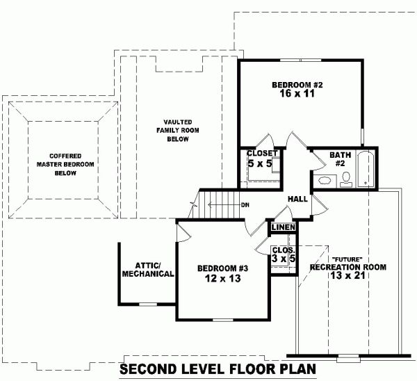 Traditional Level Two of Plan 46503