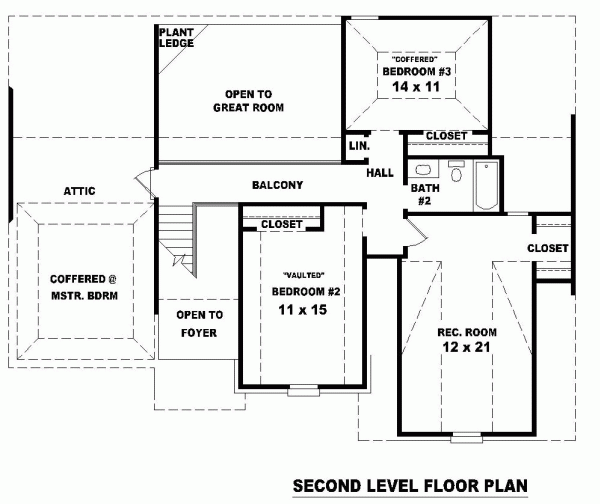 Traditional Level Two of Plan 46508