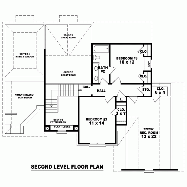 Traditional Level Two of Plan 46513