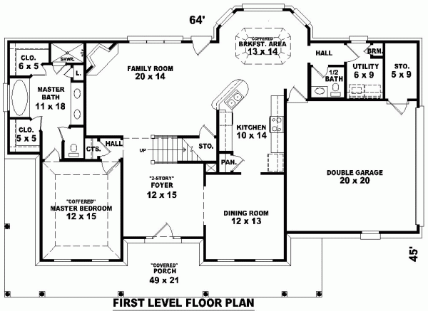 Cape Cod Level One of Plan 46524