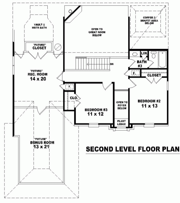 Tudor Level Two of Plan 46541