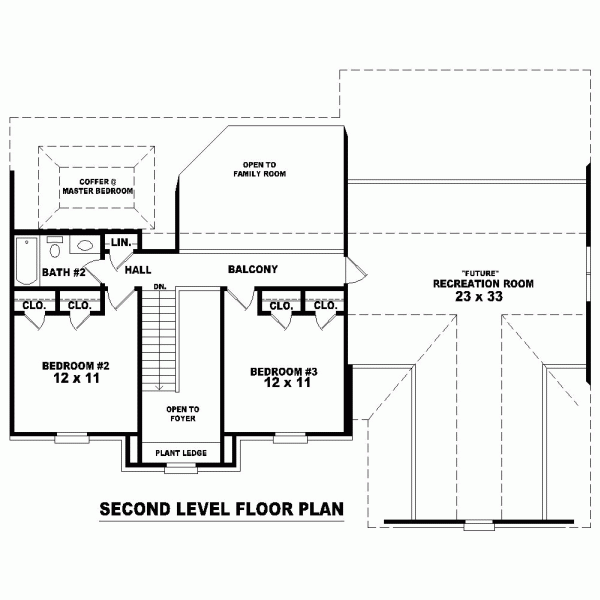 Traditional Level Two of Plan 46550