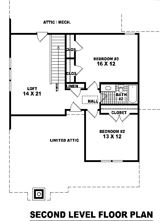 Craftsman Level Two of Plan 46578