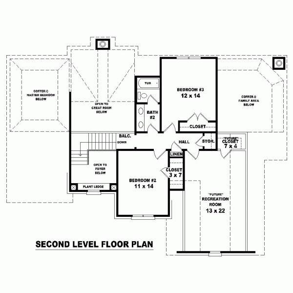 Traditional Level Two of Plan 46597