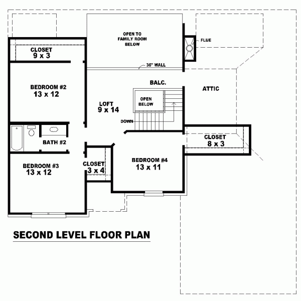 Traditional Level Two of Plan 46605