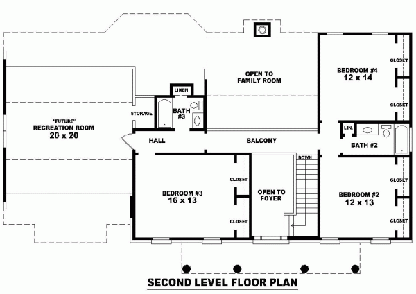 Colonial Level Two of Plan 46607