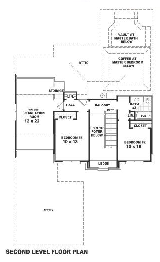 Traditional Level Two of Plan 46614