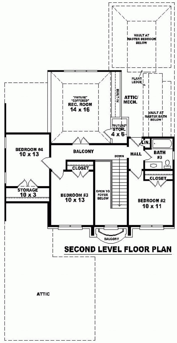 European Narrow Lot Level Two of Plan 46616