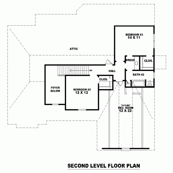 Traditional Level Two of Plan 46636