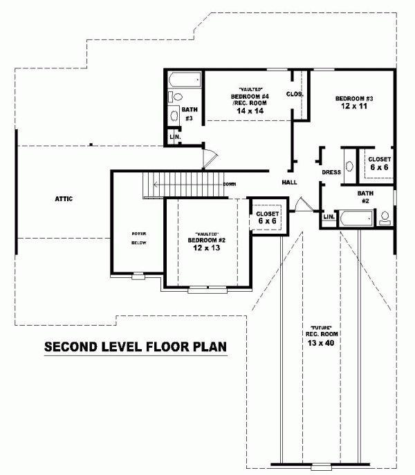 Traditional Level Two of Plan 46639