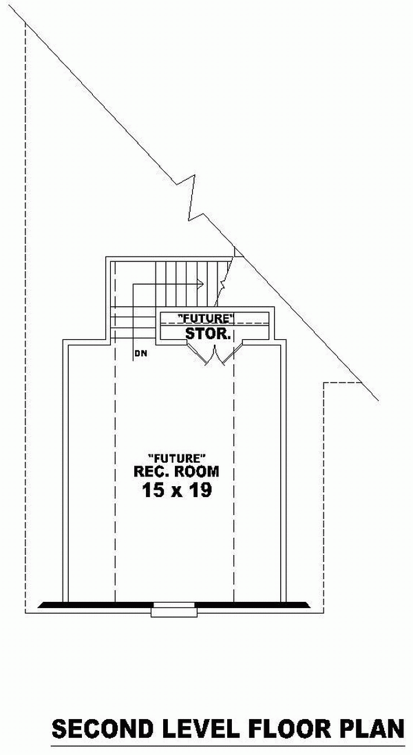One-Story Traditional Level Two of Plan 46643
