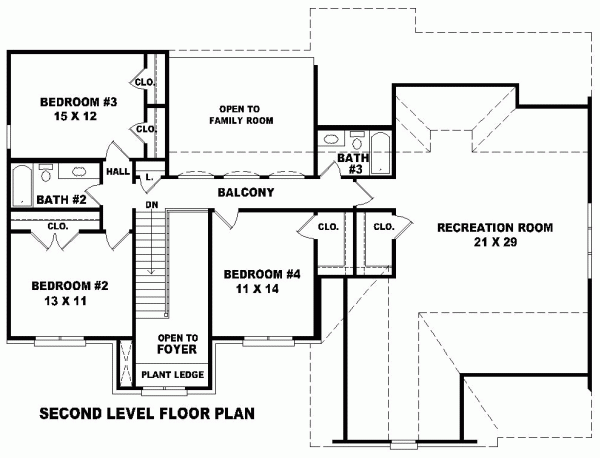 Traditional Level Two of Plan 46650
