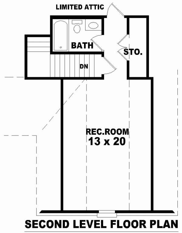 Traditional Level Two of Plan 46673