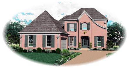 Traditional Elevation of Plan 46678