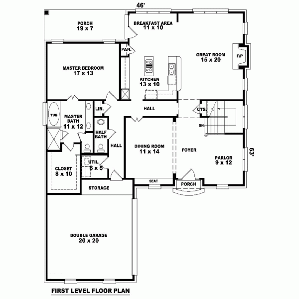  Level One of Plan 46681