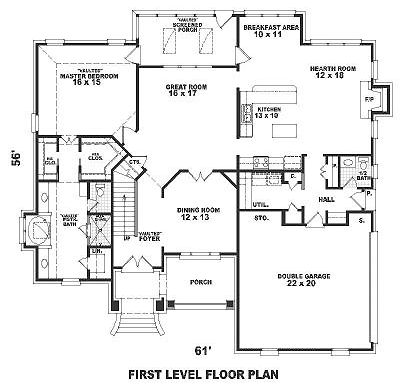 European Level One of Plan 46706