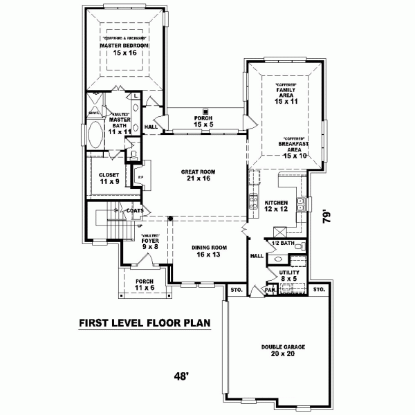  Level One of Plan 46722