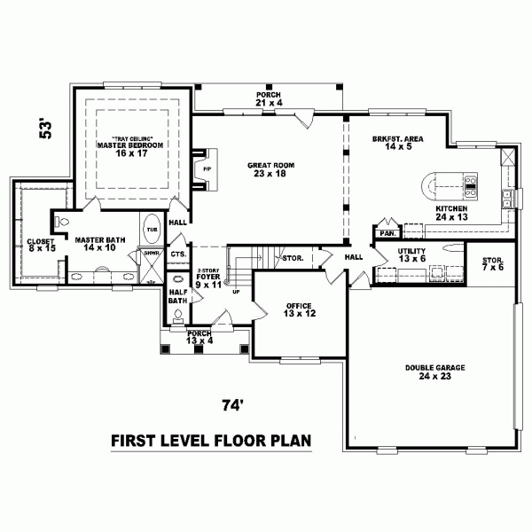  Level One of Plan 46743