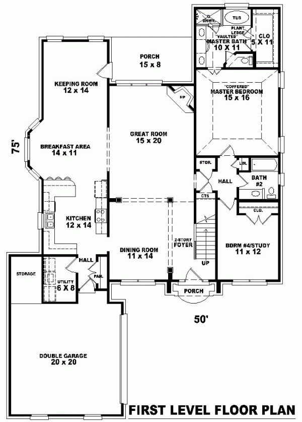 Colonial Level One of Plan 46766