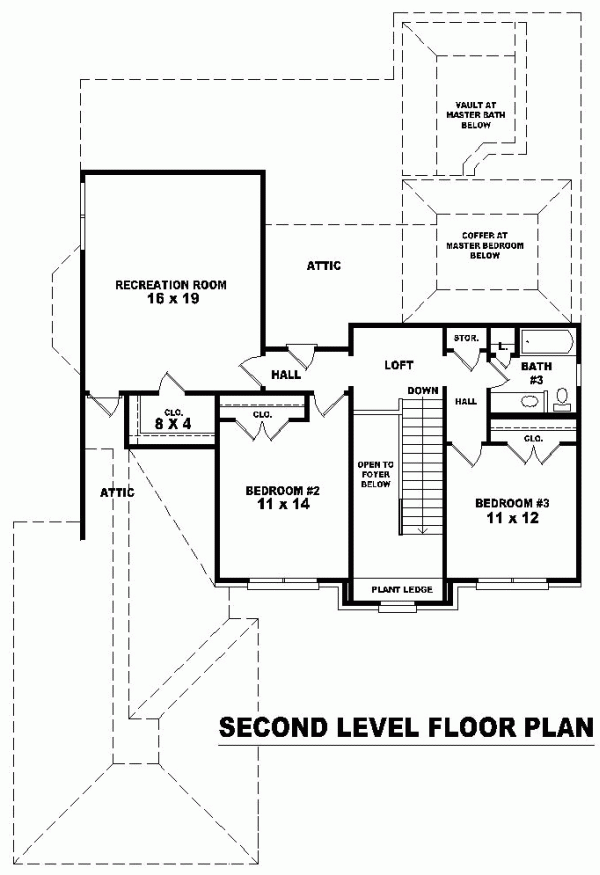Colonial Level Two of Plan 46766