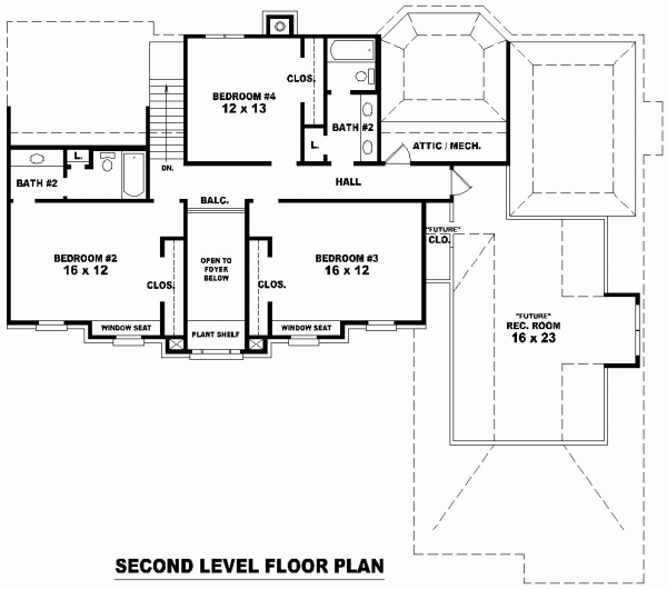 Colonial Level Two of Plan 46772